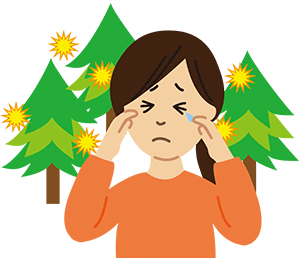 目のアレルギー・花粉症